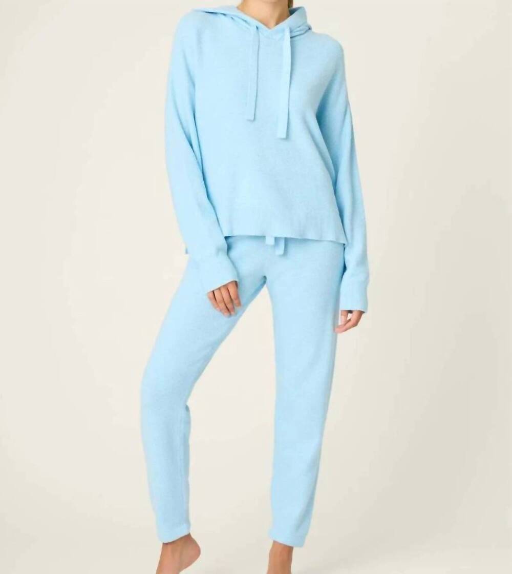 NEW PJ SALVAGE sweater weather pants set in light sky